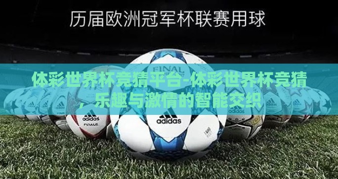 体彩世界杯竞猜平台-体彩世界杯竞猜，乐趣与激情的智能交织