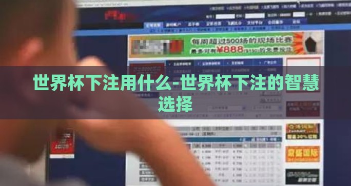 世界杯下注用什么-世界杯下注的智慧选择 世界杯下注用什么-世界杯下注的智慧选择