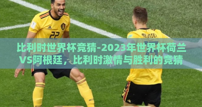 比利时世界杯竞猜-2023年世界杯荷兰VS阿根廷，比利时激情与胜利的竞猜之旅