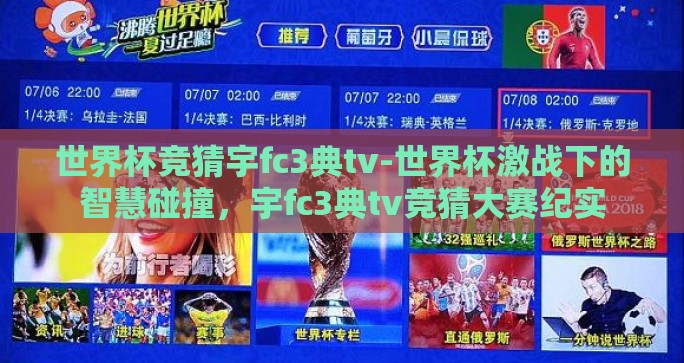 世界杯竞猜宇fc3典tv-世界杯激战下的智慧碰撞，宇fc3典tv竞猜大赛纪实