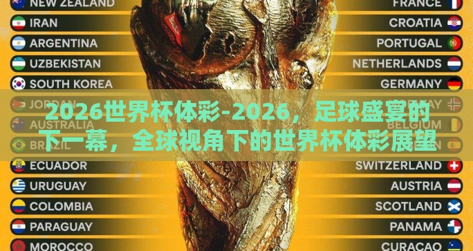 2026世界杯体彩-2026，足球盛宴的下一幕，全球视角下的世界杯体彩展望